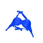 Blue Halter Bikini Top Photo 3