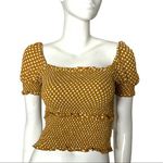 River Island shirred polka dot square neck crop top 8 Photo 13