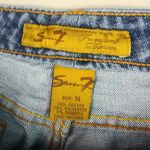 Seven7  14 34 Medium Wash Capri Jeans Plus Photo 4