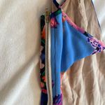 Naven Pink and Blue Open Back Floral Print Mini Dress Sz XS Photo 7