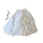 Nazila Couture Wide Leg Dress Pants in Light Gray, Large Gray Photo 1