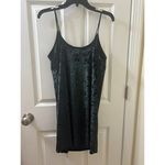 Victoria's Secret  Crushed Velvet Nightgown Slip Dress Black Women’s M/L Photo 6