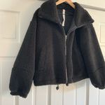 Lululemon Cinchable Fleece Zip-Up size 8 Photo 2