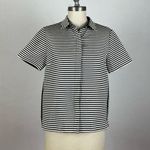 Lafayette 148  New York Stripe Button Down Photo 0