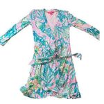 Lilly Pulitzer  Jessalynne Skorts Romper Wrap Dress Size XXS Photo 0