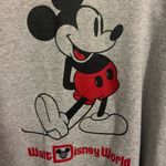 Disney Classic Mickey Mouse Heather Grey Crewneck Sweatshirt XXL/2XL Photo 1