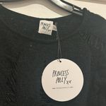 Princess Polly BNWT PRINCESS PILLY REGIE LONG SLEEVE MINI DRESS BLACK Size L/XL Photo 4