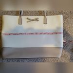 Kate Spade  Cream Taupe Tote Photo 6