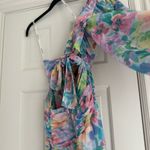 For Love & Lemons  Pastel Floral Backless Dress Photo 2