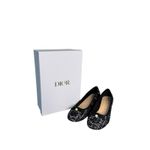 Christian Dior NIB Ballet Pumps in Black and White Cannage Tweed Size 40 Photo 1