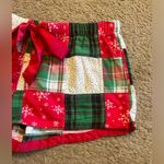 Xhilaration  Christmas Red, Green, White Plaid Pajama Shorts, Size S Photo 2