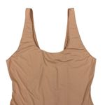Parade 2XL High Cut Bodysuit Seamless Scoop Neck Minimalist Tan Size XXL Photo 1