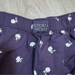 Victoria's Secret Victoria’s Secret Valiant Ditzy Dots Floral Eggplant Purple Boxer Shorts XL Photo 3