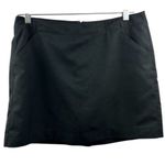 PGA Tour Women's Black Skort Size 8 with Pockets Casual Short Skirt- flawed Photo 0