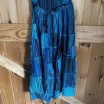 NWT Ananta Romper Woman's L/XL Patchwork Teal Blue Black Pockets Boho Hippie Size undefined Photo 5