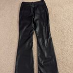 Katie J NYC leather jeans Black Size 14 Photo 2