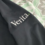 Peter Millar  Women’s Black Quarter Zip Athletic Golf Top Photo 2