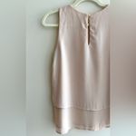 Monteau  Women’s Blush Pink Layered Basic Tank Top, Size Small Photo 14