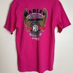 Harley Davidson  Cozumel Mexico pink graphic T-shirt size medium Photo 9
