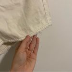 Pistola  Cream High Waisted Denim Shorts size 29 Photo 3