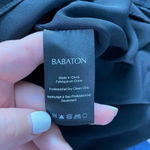 Aritzia  Babaton Corbett Romper Relaxed Pure Silk Short Sleeve Black Size‎ XS Photo 11