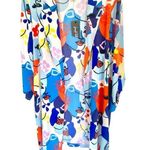 Joseph Ribkoff  Multi-Color Abstract Open Front Blazer Sz 20 Photo 0