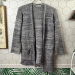 Marine layer  Gray Open Front Knit Catalina Long Cardigan - Size - XS Photo 0