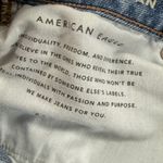 American Eagle Womens‎ Size 8 Medium Wash Ripped Knee Mom Jeans Comfort Stretch Blue Photo 11