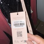 Oh Polly Ethelie Embellished Draped Corset A-Line Mini Dress in Black Photo 14