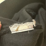 Gap Vintage Y2K Black Ruched Tie Elastic Waist Pull On Skirt Small Vamp Witchy Photo 6