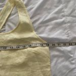 Madewell Cross-Back A-Line Mini Dress in Linen Photo 5