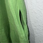 Marine layer  Jude Flutter Sleeve Dress in Jade Sheen Photo 6