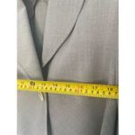 Akris  Gray Lightweight 100% Wool Blazer Sz 8 Photo 8