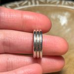 Sterling Silver Triple Band 925  Ring Photo 6