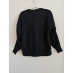 Sweaty Betty  Womens Slouchy Pullover Crewneck Essentials Sweatshirt Black Size S Photo 5