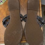 Tory Burch  Miller Calf Dark Grey Leather Women's Perfect Sandal Size 11 Photo 4