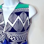 Chico's Chico’s Katrina‎ Abstract Tribal Sleeveless Maxi Dress Photo 4
