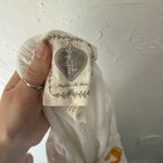 Embroidered Maxi Skirt White Boho Bohemian Cottagecore Festival Long Skirt‎ M Size M Photo 7