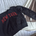 Brandy Melville Sweatshirt New York Cropped John Galt Photo 1