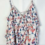 Tanya Taylor  Lorena Ruffle Floral Silk Maxi Dress 6 Photo 5