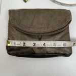 49 Square Miles Pouch Brown Genuine Leather Clutch Wallet Coin Purse Fold Over Photo 8