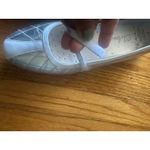 Cole Haan Nike Air Silver Quilted Mary Jane Flats Size 9.5B Photo 3