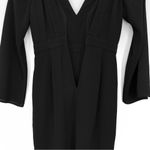 Keepsake In Motion Cold Shoulder Midi Dress Black M Photo 10