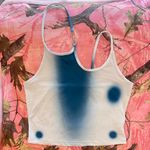 I am gia charm cut out gradient crop top Photo 5