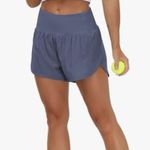 THE GYM PEOPLE High Waisted Running Shorts Ink Blue Size L New With Tag Size L Photo 2