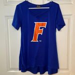 Gameday‎ Couture Women’s Cross My Heart University of Florida Gators Top Medium Blue Photo 1