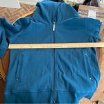 Thumb United Casey Fleece full zip‎ sweatshirt Teal green size 3X Photo 8