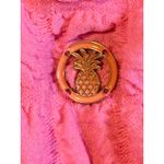 Simply Southern  Tiered Bubble Babydoll Dress Pink Popcorn Textured Size XL Photo 7