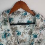 Cabernet 2X Turquoise Taupe Flannel Sleep Top Plus Blue Photo 5