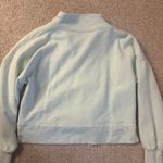 Sweaty Betty  Light Blue Quarter-Zip Sweater Photo 3